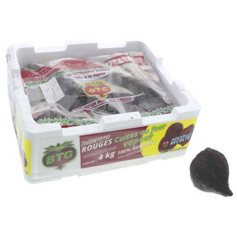 *PRODUIT BLOQUE* BETTERAVE CUITE FRAICHE 4KG